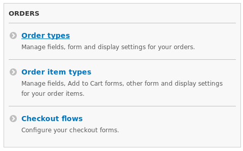 Select Order types